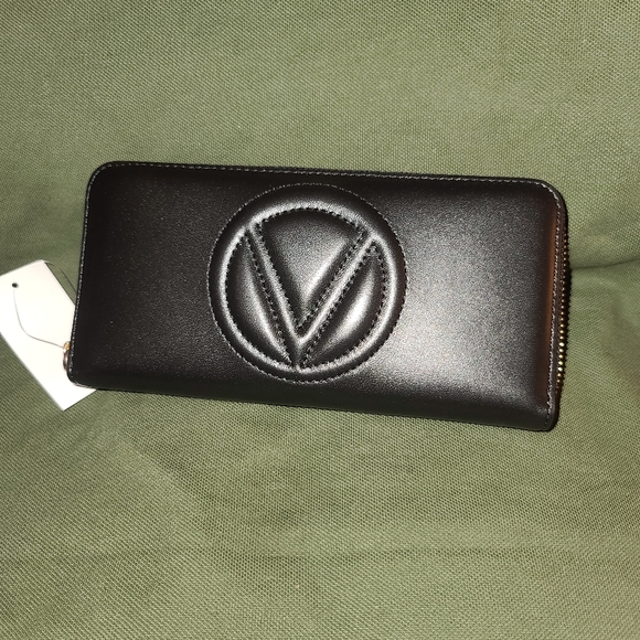 Mario Valentino Blu Poliuretano Women Wallet main image 1